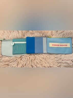 Ipsy bags - blue